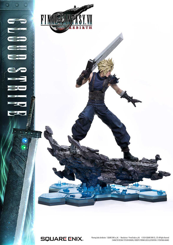 お値段なんと約57万円！『FF7リバース』より「クラウド・ストライフ vs セフィロス」が1/4スタチュー化ー予約締切迫る