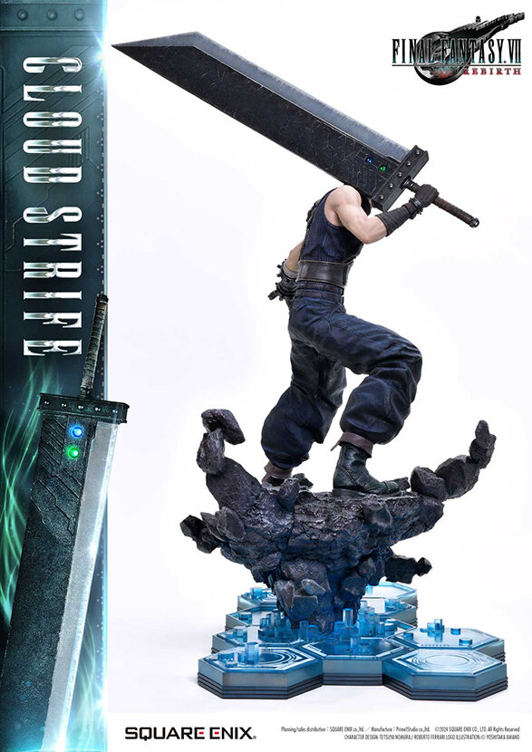 お値段なんと約57万円！『FF7リバース』より「クラウド・ストライフ vs セフィロス」が1/4スタチュー化ー予約締切迫る