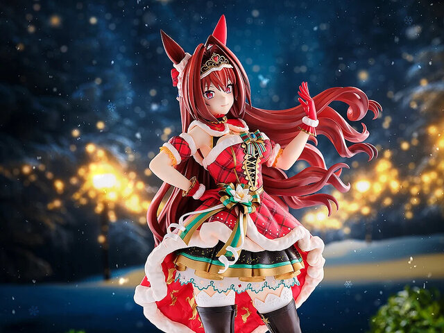 イルミネーションの中で“1番”キレイ！『ウマ娘』よりクリスマス勝負服の「ダイワスカーレット」フィギュア予約は2月26日まで