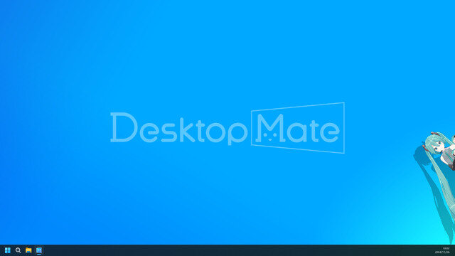 マスコットがデスクトップを駆け回る『Desktop Mate』Steamで2025年1月8日リリース決定―キャラ追加DLCに初音ミク登場