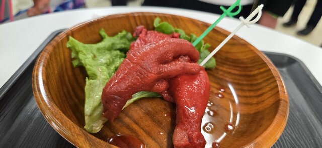 ドラゴン肉はチキンに似た味がしました。恐竜が鳥に進化したからドラゴンがチキンの味でも不思議はない？