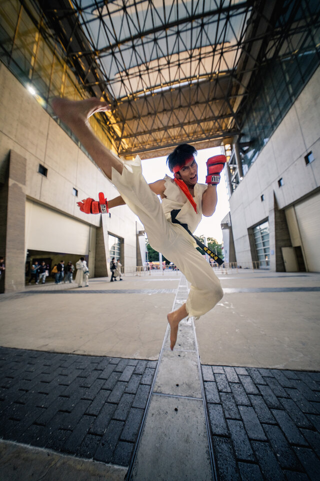 リュウ『ストリートファイター』／桜庭 仁（X：@sakurabaphoto）