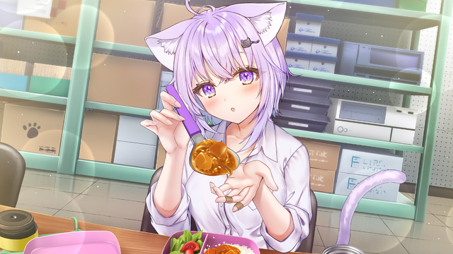 ホロライブ・猫又おかゆ、純愛ADV『おかゆにゅ～～む！』イベントCG追加公開&新曲披露！水着姿や添い寝など、甘々生活に胸踊る