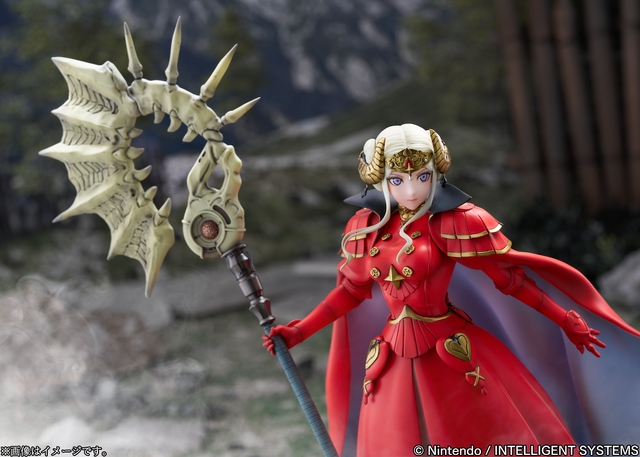 『FE 風花雪月』エーデルガルトが凛々しい眼差しの“アドラステア帝国”皇帝の姿でフィギュアに！「グロンダーズの会戦」をイメージした台座が付属する緊張感あふれる立体化