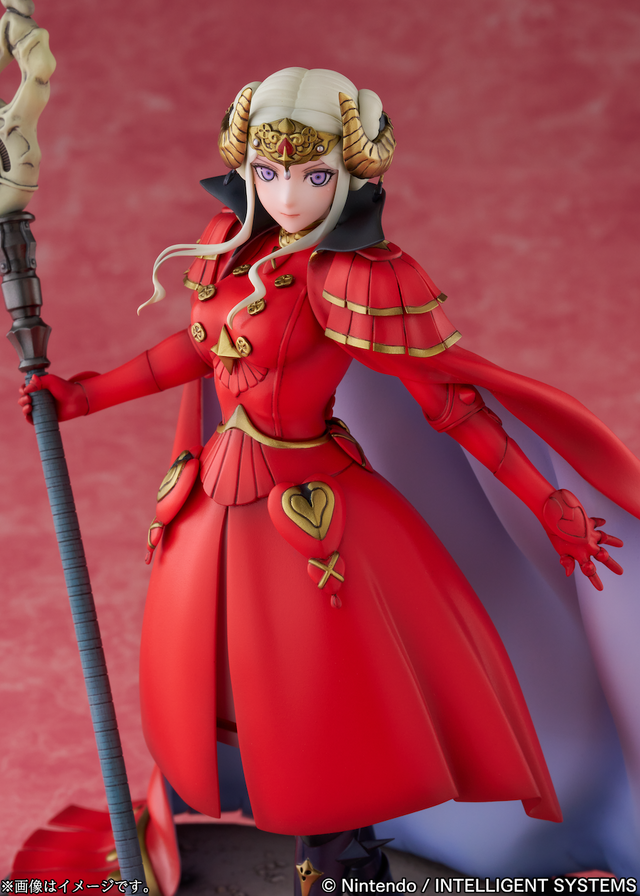 『FE 風花雪月』エーデルガルトが凛々しい眼差しの“アドラステア帝国”皇帝の姿でフィギュアに!「グロンダーズの会戦」をイメージした台座が付属する緊張感あふれる立体化