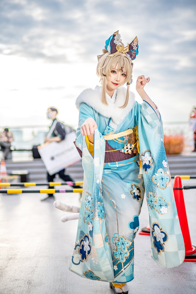 綺良々（郵便局コラボ）『原神』／綺太郎（X：@kitaro_cos）