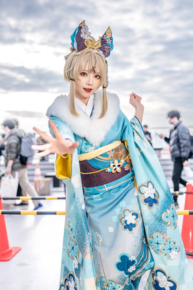 綺良々（郵便局コラボ）『原神』／綺太郎（X：@kitaro_cos）