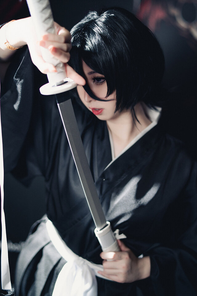 朽木ルキア『BLEACH』／Riiyuukii（Instagram：riiyuukii_cos）【バンダイナムコブース】