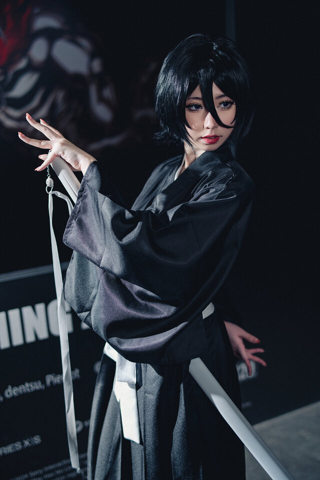 朽木ルキア『BLEACH』／Riiyuukii（Instagram：riiyuukii_cos）【バンダイナムコブース】