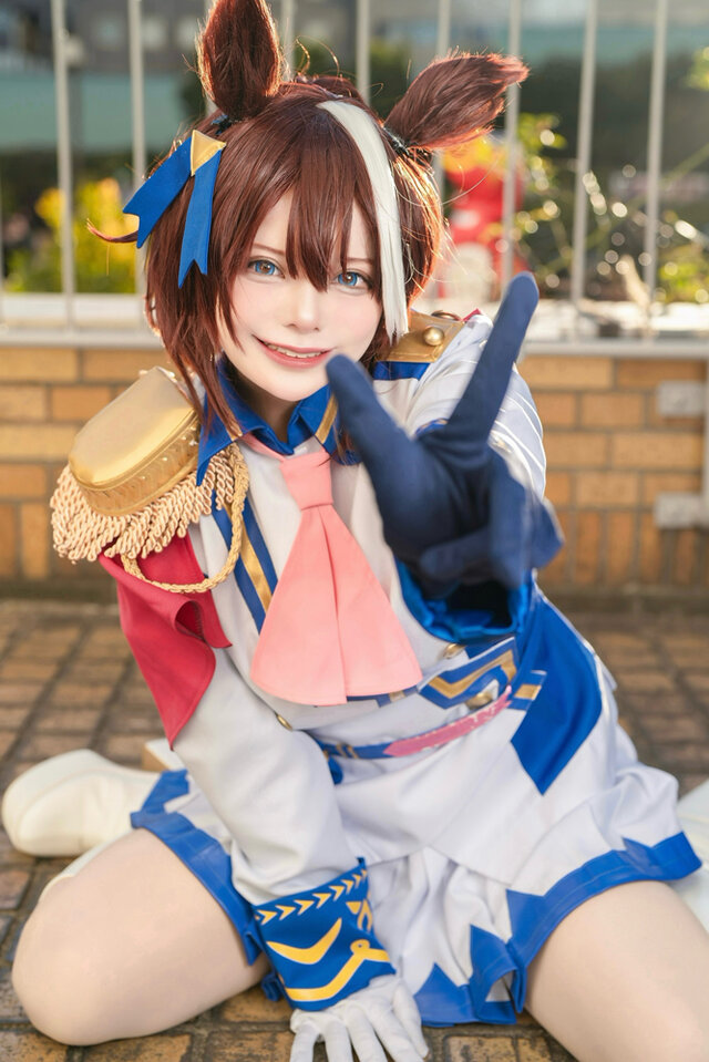 トウカイテイオー『ウマ娘 プリティーダービー』／のあたん（X：@Noatan_cos）