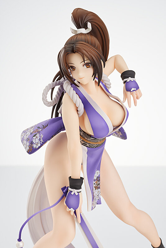 衣装から見え隠れする大迫力ボディ！『KOF』シリーズより「不知火舞」フィギュアが再登場ー印象が大きく変わる“2Pカラー”も同時展開