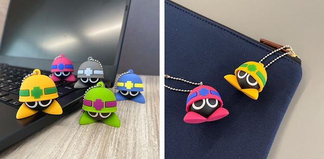 バスティングしたくない可愛さにキュン…『ロックマンエグゼ』シリーズからメットール5種がマスコットキーホルダー化