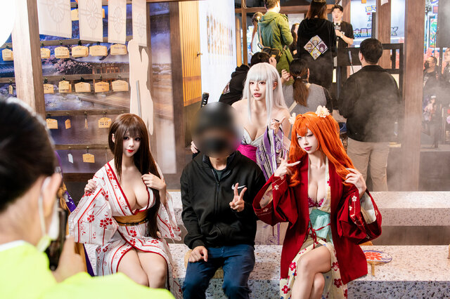 【コスプレ】異次元ボディの美女6人が集結！浴衣＆バニーガール姿が妖艶で眼福【台北ゲームショウ2025】