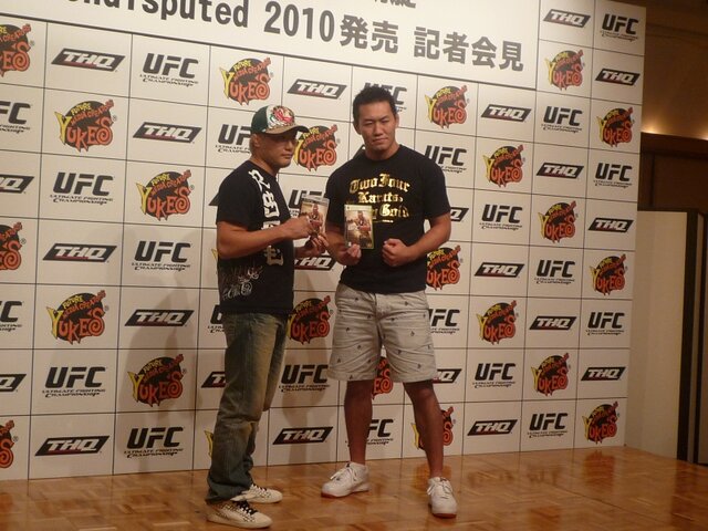 『UFC Undisputed 2010』記者会見レポート、ユークス社長「ゲームメディアを通じてUFCを応援する」