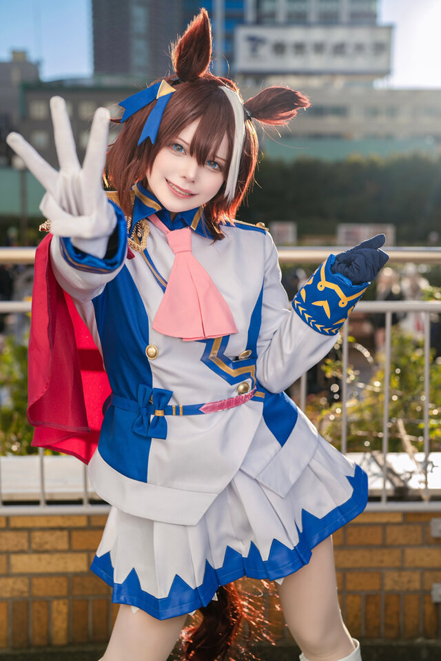 トウカイテイオー『ウマ娘 プリティーダービー』／のあたん（X：@Noatan_cos）