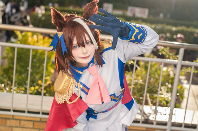 トウカイテイオー『ウマ娘 プリティーダービー』／のあたん（X：@Noatan_cos）