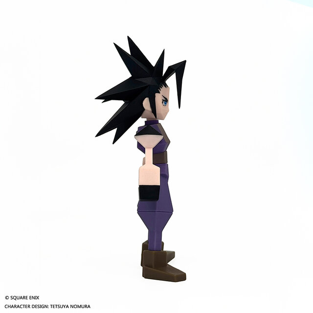 『FF7』懐かしい“ポリゴン”の「セフィロス」「ザックス」がソフビフィギュアに！15～16cmデスクに飾りやすいサイズ