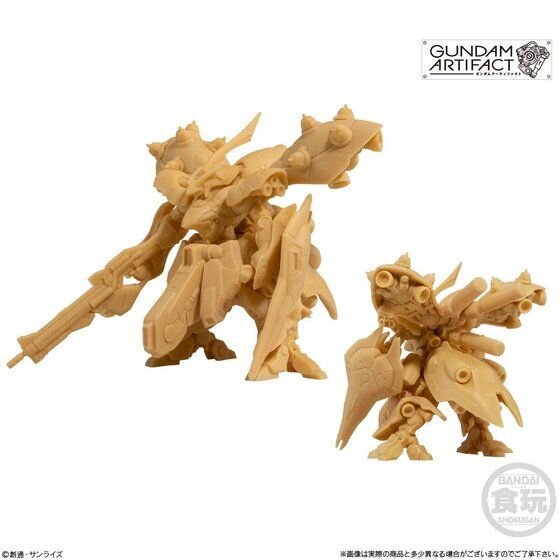 プラ製ミニキット「ガンダムアーティファクト」第1弾が再販！Hi-νガンダム、ナイチンゲールなど全5種を独自のメカアレンジで表現