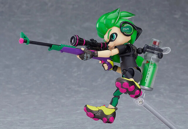 『スプラトゥーン』から「ガール」「ボーイ」の豪華DX版figmaが再販！シューターからローラー、インクパーツまでボリュームたっぷり