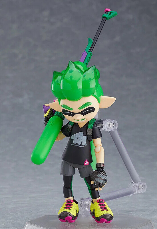 『スプラトゥーン』から「ガール」「ボーイ」の豪華DX版figmaが再販！シューターからローラー、インクパーツまでボリュームたっぷり