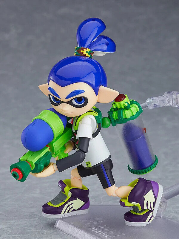 『スプラトゥーン』から「ガール」「ボーイ」の豪華DX版figmaが再販！シューターからローラー、インクパーツまでボリュームたっぷり