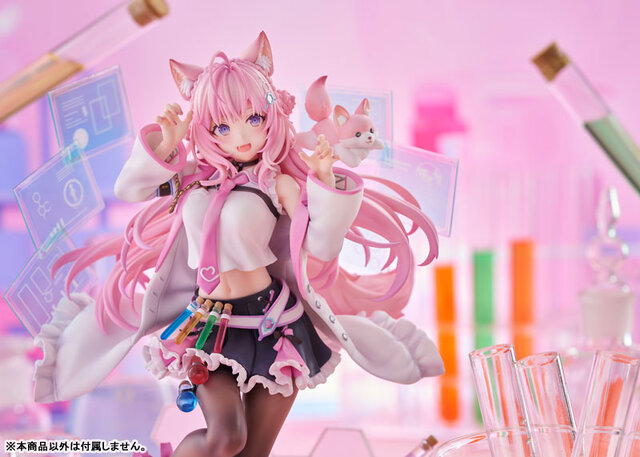 ホロライブ・博衣こより、無邪気な笑顔が可愛すぎる！新作フィギュアが予約受付中―試験管や大好物の“マヨネイズ”が付属、セクシー&サイエンスに立体化