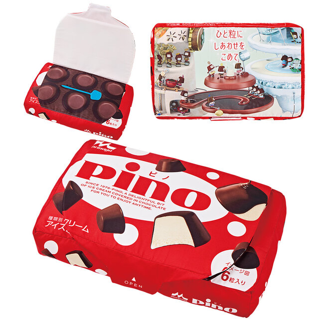 新作一番くじ「Pino」全ラインナップ公開！パッケージ再現の約52cmクッションやアイス部分が光るルームライトなどを用意