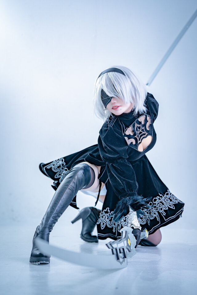 2B /海鳴(みな)（X：@MN13Mizuha1）、撮影：VERgil（X：@VERgil98645543）