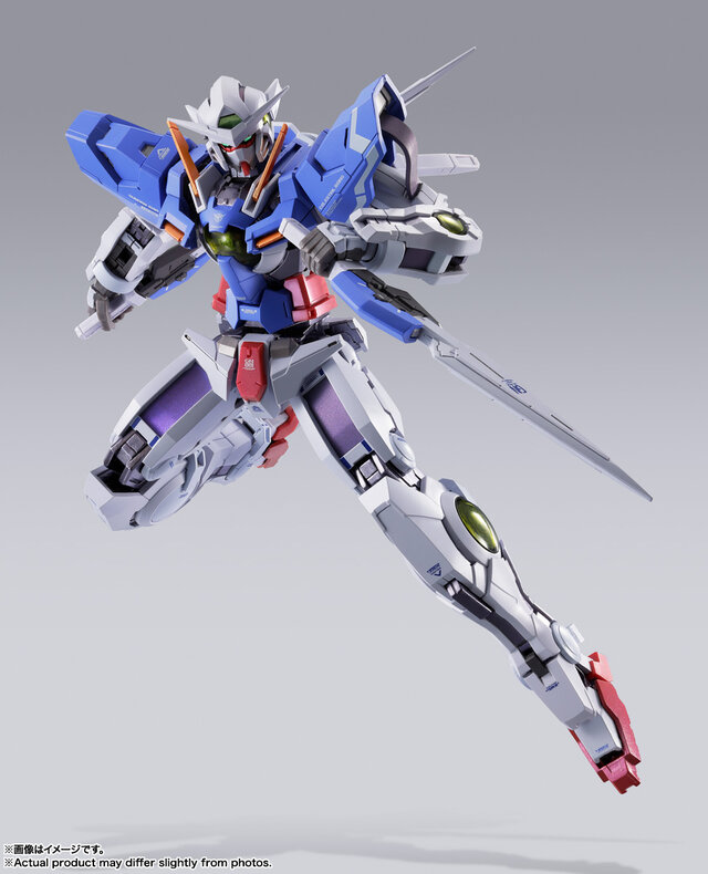 「ガンダムエクシア」が“魂ストア限定METAL BUILD”に新登場！海老川兼武氏の画稿をイメージし、全身のカラーリングを刷新