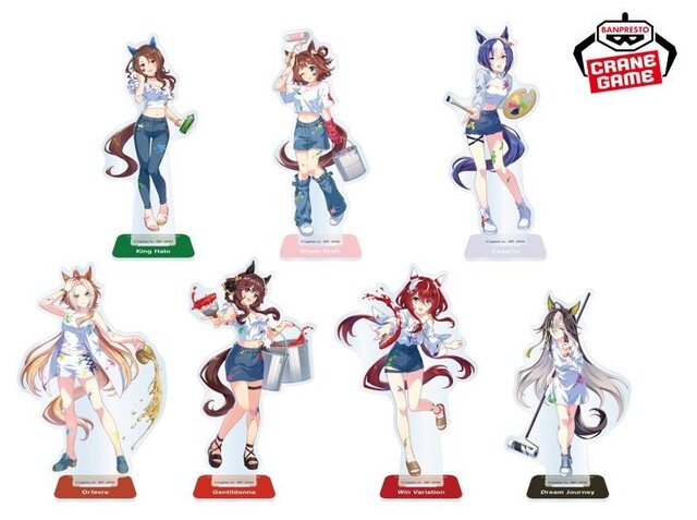 『ウマ娘』と全国のナムコやアトレ秋葉原がコラボ！オルフェーヴルやジェンティルドンナもペンキまみれに