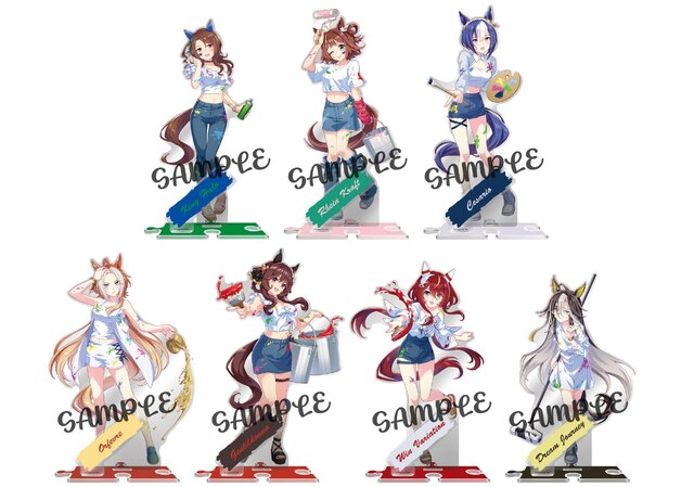 『ウマ娘』と全国のナムコやアトレ秋葉原がコラボ！オルフェーヴルやジェンティルドンナもペンキまみれに