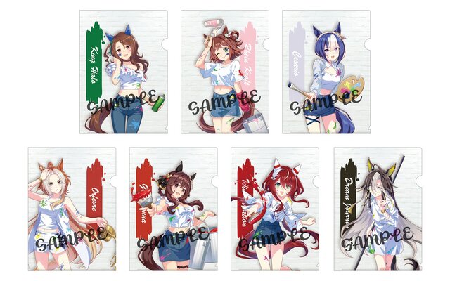 『ウマ娘』オルフェーヴルやジェンティルドンナがペンキまみれに！全国のナムコやアトレ秋葉原にて、限定描き下ろしイラストグッズが展開