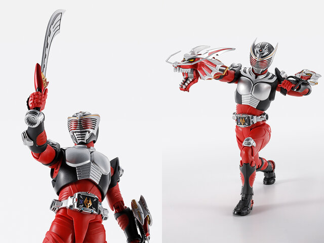 「仮面ライダー龍騎」アクションフィギュアが最高にクール！圧倒的な可動域、OPで印象的な複眼も光る