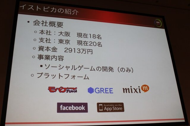 【CEDEC 2010】イストピカ福島氏が語る「家庭用ゲーム開発者のソーシャルへの転身」