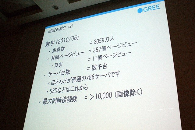 【CEDEC 2010】GREEによる大規模ソーシャルゲームのつくりかた