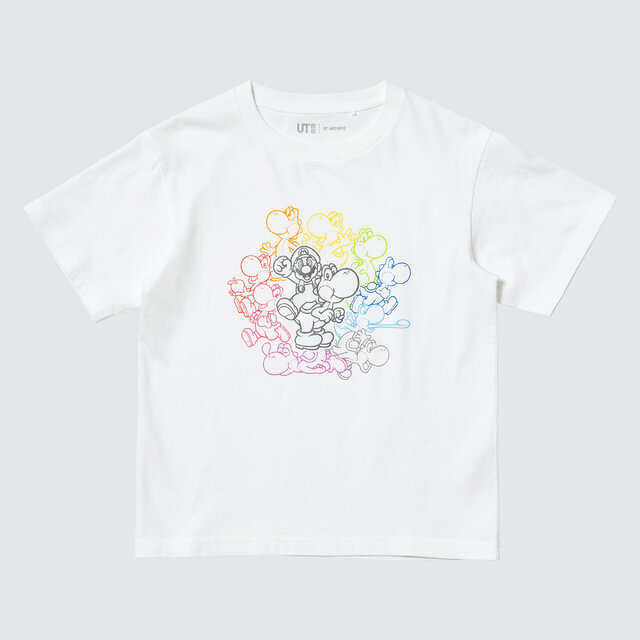 ユニクロから『スーパーマリオ』シリーズのTシャツが復活！ドット絵のマリオはじめ、クッパやヨッシーなど厳選されたデザインがラインナップ