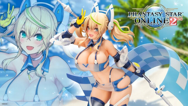 水着からはみでるムチムチボディ！『PSO2es』より「清夏のジェネ【サマーバケーション】」が1/6スケールフィギュア化