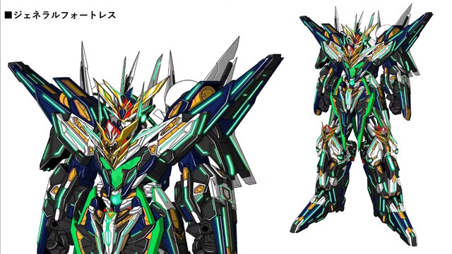 全機揃えた合体形態「ジェネラルフォートレス」がデカい！「SDW HEROES」新作ガンプラ3商品が一挙発売