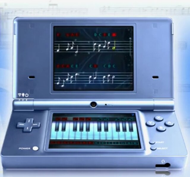 DSがピアノになる音楽ソフト『Music On: Learning Piano』