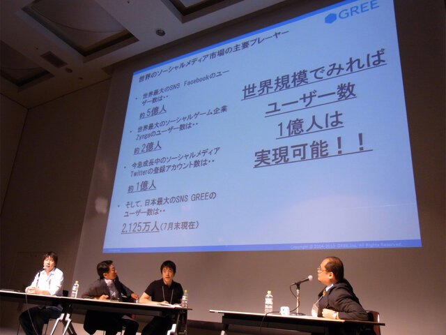 【CEDEC 2010】グリー田中社長が語るソーシャルゲームの未来展望