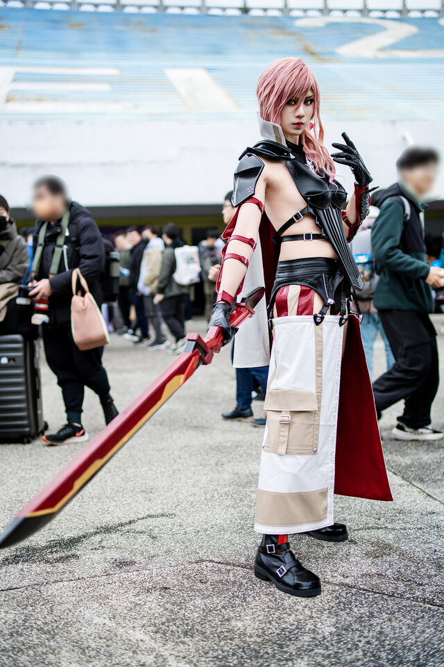 ライトニング『ファイナルファンタジーXIII』/Nao(X:@nato_mitsu)