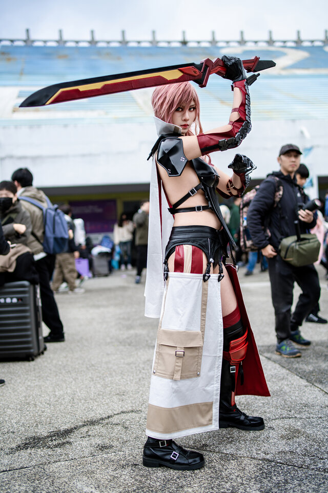 ライトニング『ファイナルファンタジーXIII』/Nao(X:@nato_mitsu)