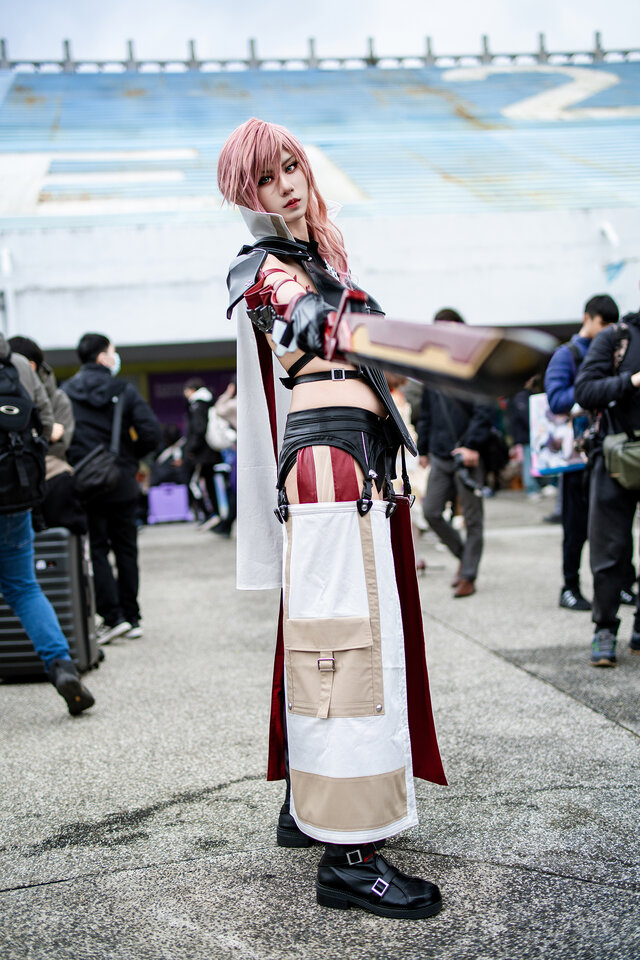 ライトニング『ファイナルファンタジーXIII』/Nao(X:@nato_mitsu)