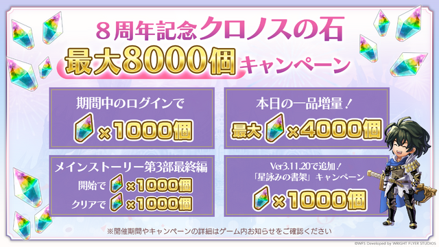 『アナザーエデン』8周年記念PV公開！メインストーリーや新キャラ、クロノスの石最大8,000個もらえるキャンペーンなど注目情報をひとまとめ