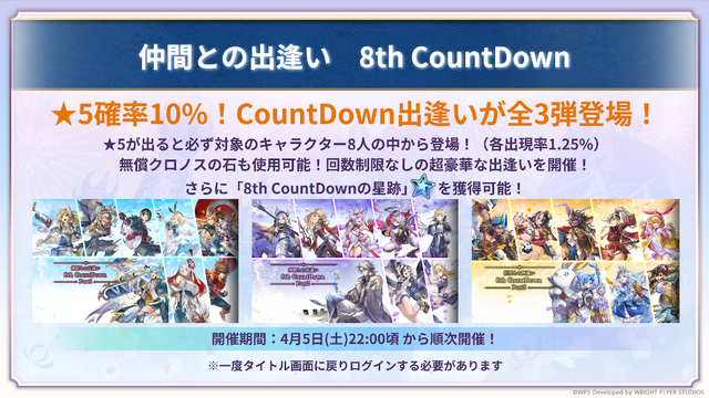 『アナザーエデン』8周年記念PV公開！メインストーリーや新キャラ、クロノスの石最大8,000個もらえるキャンペーンなど注目情報をひとまとめ