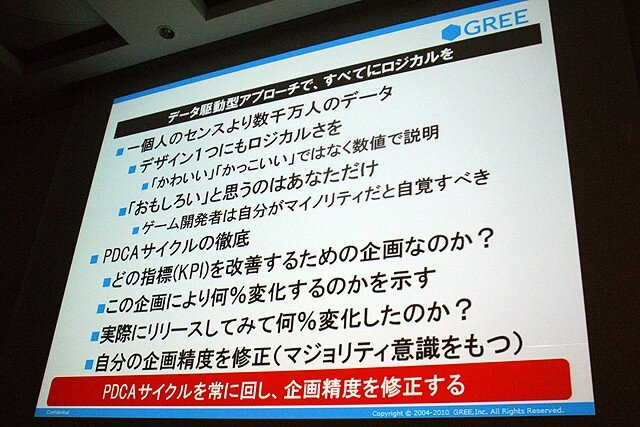 【CEDEC 2010】2000万人を魅了するソーシャルゲームの作り方