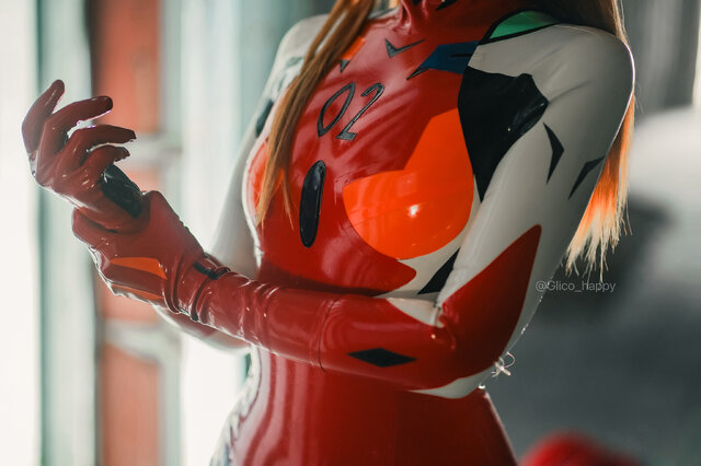 アスカ「新世紀エヴァンゲリオン」／ぐりこ（X：@Glico_happy）