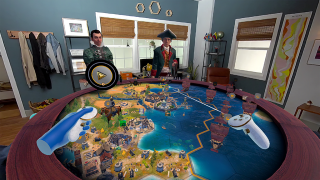 『シドマイヤーズ シヴィライゼーション VII』VR版登場！VRの世界で各国の指導者たちと同卓して勝利を目指せ