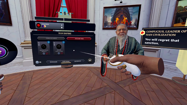 『シドマイヤーズ シヴィライゼーション VII』VR版登場！VRの世界で各国の指導者たちと同卓して勝利を目指せ