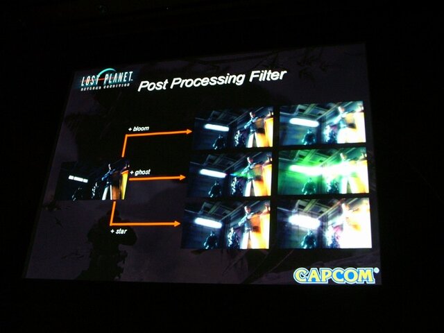 【CEDEC2007】先端のグラフィック処理の秘訣を公開、「Lost Planet でのビジュアル表現」